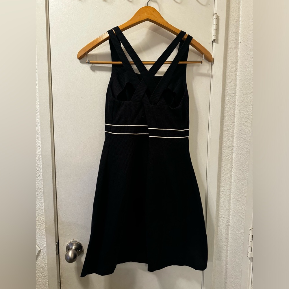 CDC Caren Desiree Company Black Dress petite Sz12